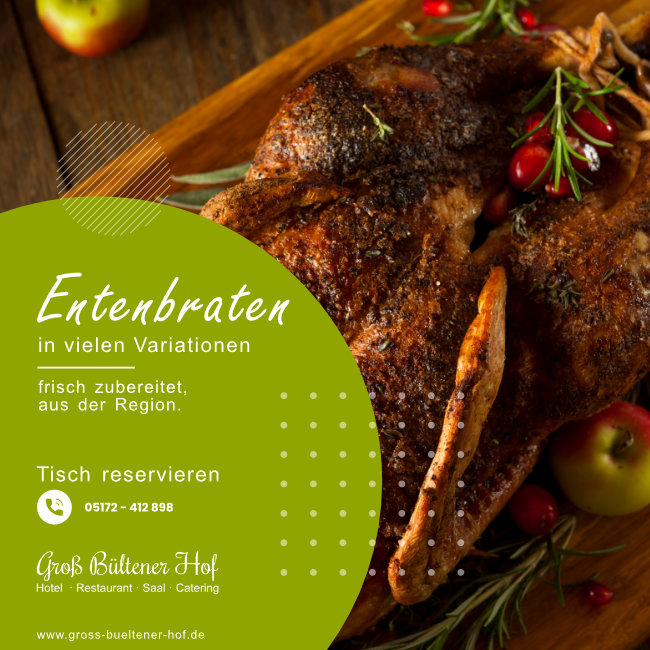 Entenbraten-Zeit!